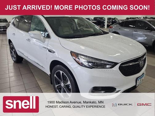 White Frost Tricoat 2021 Buick Enclave AWD Essence