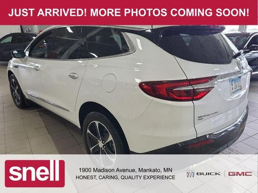 White Frost Tricoat 2021 Buick Enclave AWD Essence