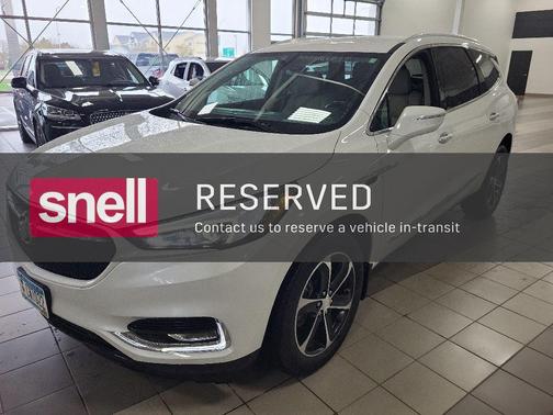 White Frost Tricoat 2021 Buick Enclave AWD Essence