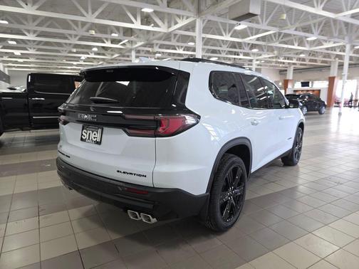 Glacier White Tricoat 2026 GMC Acadia Elevation AWD