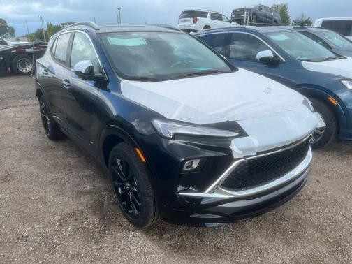 Ebony Twilight Metallic 2026 Buick Encore GX Sport Touring