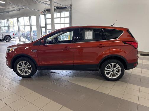 Orange Metallic 2019 Ford Escape SE