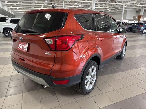 Orange Metallic 2019 Ford Escape SE