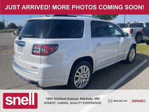 White Frost 2016 GMC Acadia Denali