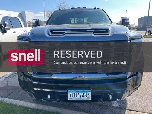 Onyx Black 2024 GMC Sierra 3500 Denali