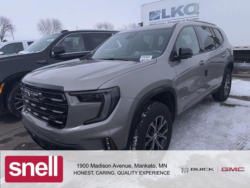 Riverstone Metallic 2026 GMC Acadia AT4 AWD