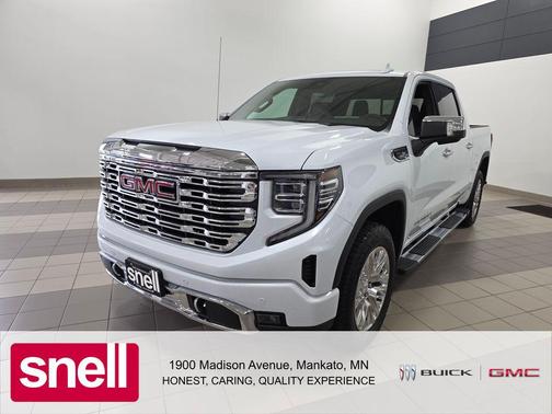 Glacier White Tricoat 2026 GMC Sierra 1500 Denali