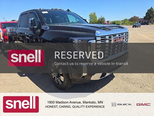 Onyx Black 2026 GMC Sierra 3500 Denali