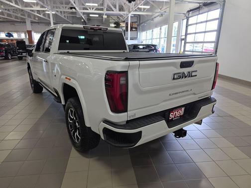 White Frost Tricoat 2025 GMC Sierra 3500 Denali
