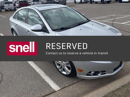 Silver Ice Metallic 2014 Chevrolet Cruze LTZ