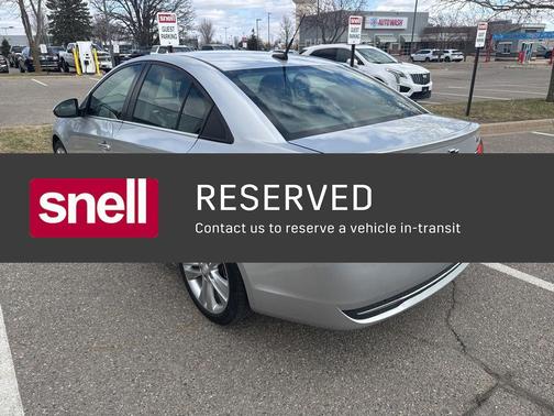 Silver Ice Metallic 2014 Chevrolet Cruze LTZ