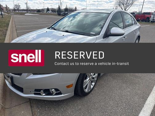 Silver Ice Metallic 2014 Chevrolet Cruze LTZ