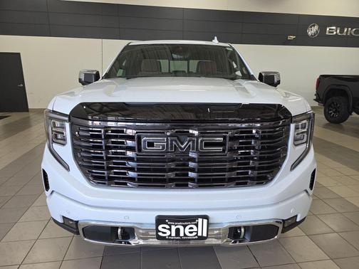 Glacier White Tricoat 2026 GMC Sierra 1500 Denali Ultimate