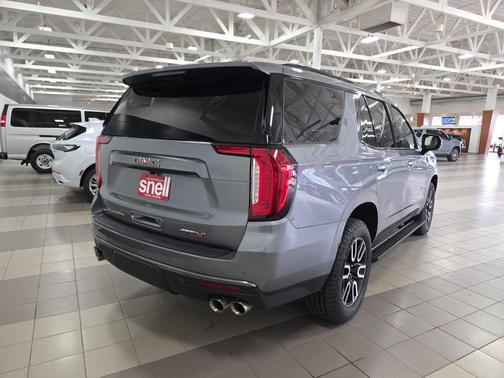 Satin Steel Metallic 2022 GMC Yukon 4WD AT4