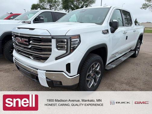 Summit White 2026 GMC Sierra 1500 SLT