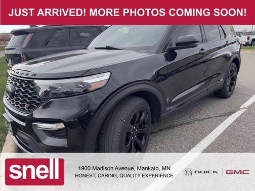 Agate Black Metallic 2020 Ford Explorer ST