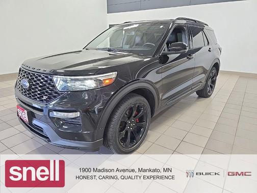 Agate Black Metallic 2020 Ford Explorer ST