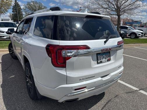 White Frost Tricoat 2020 GMC Acadia Denali