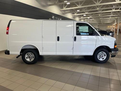 Summit White 2026 GMC Savana 2500 Work Van