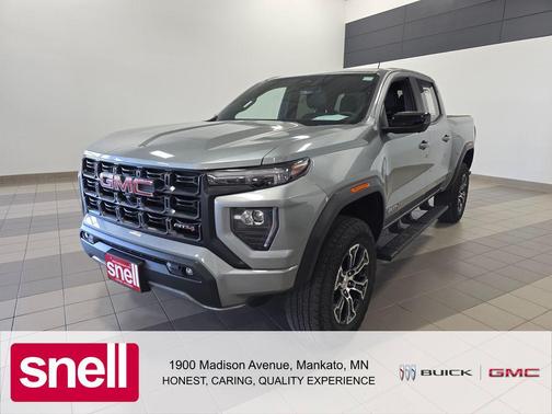 Sterling Metallic 2023 GMC Canyon AT4