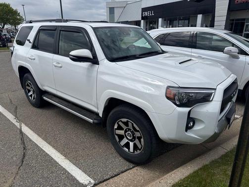 White 2022 Toyota 4Runner TRD Off Road Premium