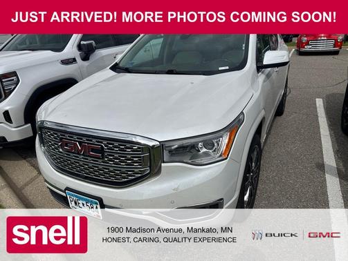 White Frost Tricoat 2017 GMC Acadia Denali