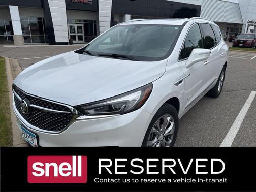 White Frost 2018 Buick Enclave Avenir