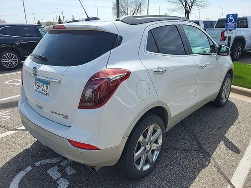 White Frost Tricoat 2019 Buick Encore Essence
