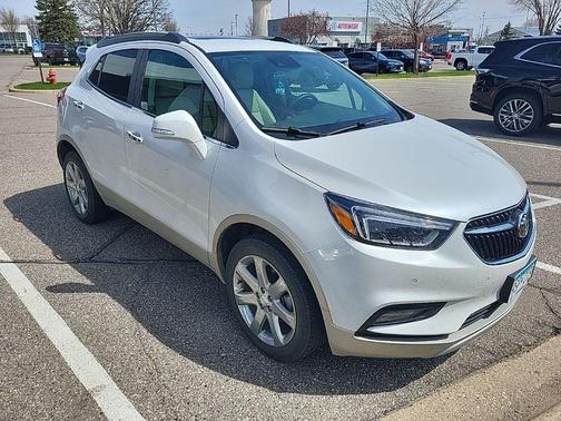 White Frost Tricoat 2019 Buick Encore Essence