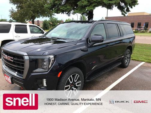 Black 2023 GMC Yukon XL AT4