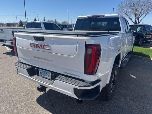 White Frost Tricoat 2024 GMC Sierra 3500 Denali