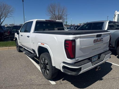 White Frost Tricoat 2024 GMC Sierra 3500 Denali