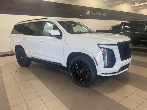 Vibrant White Tricoat 2026 Cadillac Escalade Sport Platinum