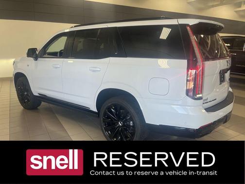 Vibrant White Tricoat 2026 Cadillac Escalade Sport Platinum