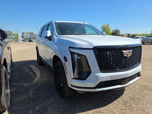Vibrant White Tricoat 2026 Cadillac Escalade Sport Platinum