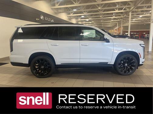 Vibrant White Tricoat 2026 Cadillac Escalade Sport Platinum