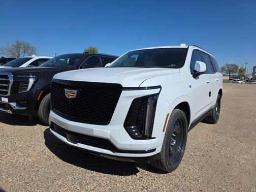 Vibrant White Tricoat 2026 Cadillac Escalade Sport Platinum