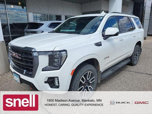 Summit White 2023 GMC Yukon 4WD AT4