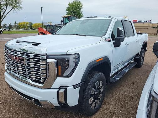 Glacier White Tricoat 2026 GMC Sierra 3500 Denali