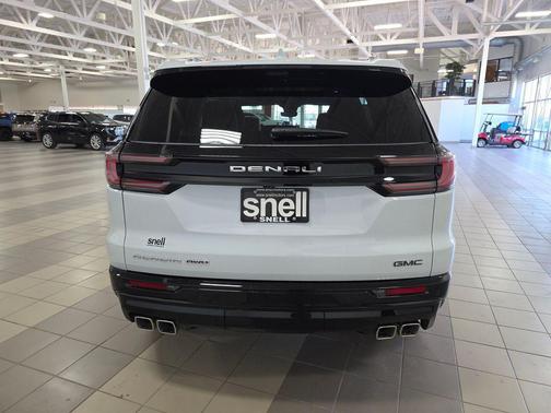 Glacier White Tricoat 2026 GMC Acadia Denali