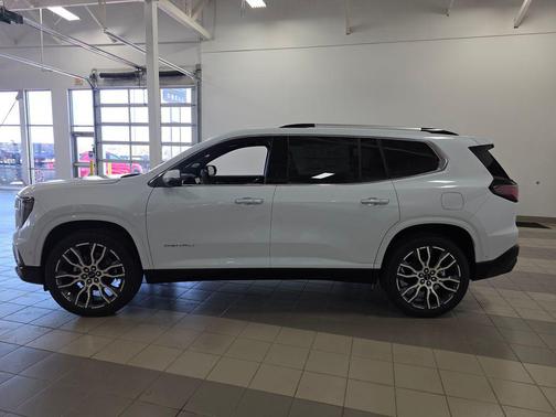 Glacier White Tricoat 2026 GMC Acadia Denali