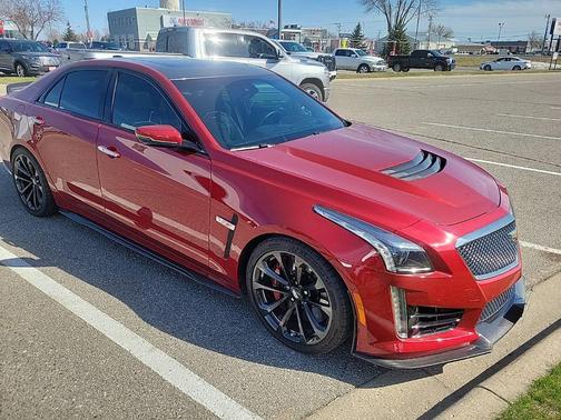 Red Obsession Tintcoat 2017 Cadillac CTS-V Base