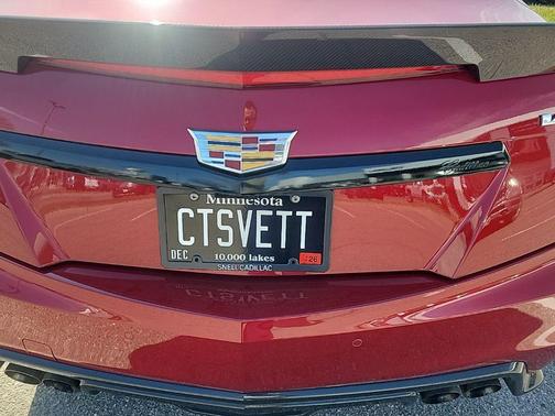 Red Obsession Tintcoat 2017 Cadillac CTS-V Base