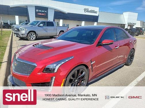 Red Obsession Tintcoat 2017 Cadillac CTS-V Base