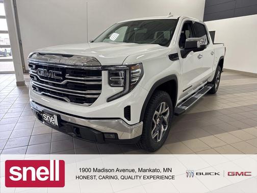 Summit White 2026 GMC Sierra 1500 SLT