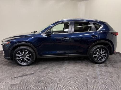 Deep Crystal Blue Mica 2018 Mazda CX-5 Touring