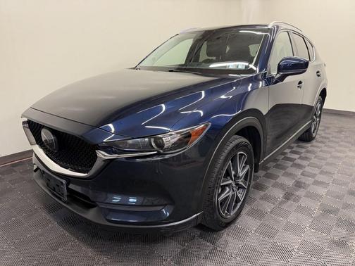 Deep Crystal Blue Mica 2018 Mazda CX-5 Touring