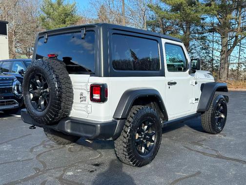 Bright White Clearcoat 2022 Jeep Wrangler Sport