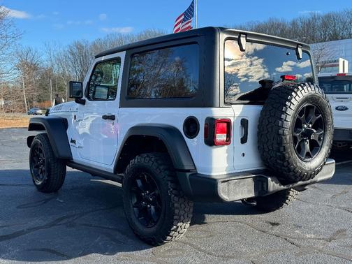 Bright White Clearcoat 2022 Jeep Wrangler Sport