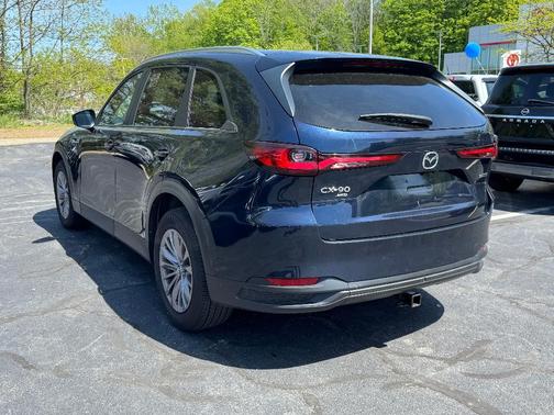 Deep Crystal Blue Mica 2025 Mazda CX-90 SE